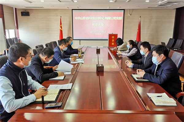 省科技咨詢(xún)中心有限公司黨支部召開(kāi)黨員大會(huì )