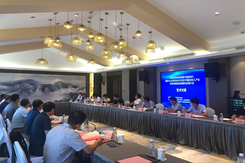 山東省科協(xié)科技智庫專(zhuān)家商河行暨助力山東商河經(jīng)濟開(kāi)發(fā)區生物醫藥化工產(chǎn)業(yè)協(xié)同創(chuàng  )新基地創(chuàng  )新驅動(dòng)發(fā)展行動(dòng)技術(shù)對接活動(dòng)如期舉行